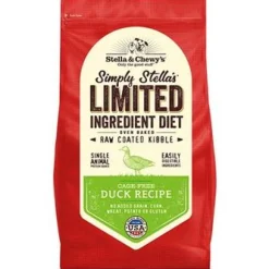 Stella & Chewy's Simple Limited Ingredient Diet Duck Dry Dog Food - 22 lbs