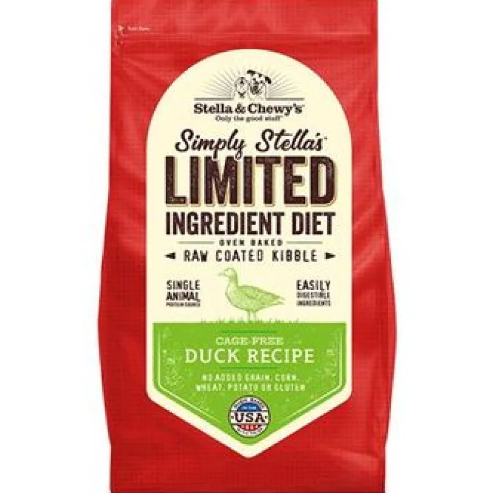 Stella & Chewy's Simple Limited Ingredient Diet Duck Dry Dog Food - 22 lbs