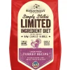 Stella & Chewy's Simple Limited Ingredient Diet Turkey Dry Dog Food - 3.5 lbs
