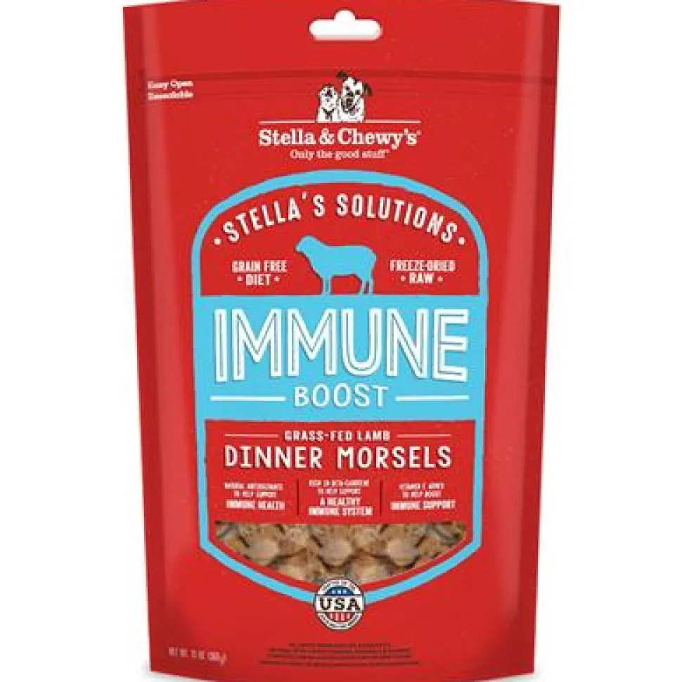 Stella & Chewy's Solutions Immune Booster Lamb Freeze-Dried Dog Food - 13 Oz