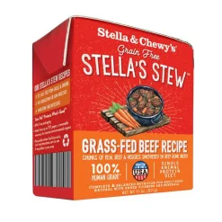 Stella & Chewy's Stew Grass Fed Beef Canned Dog Food - 11 Oz - Case of 12
