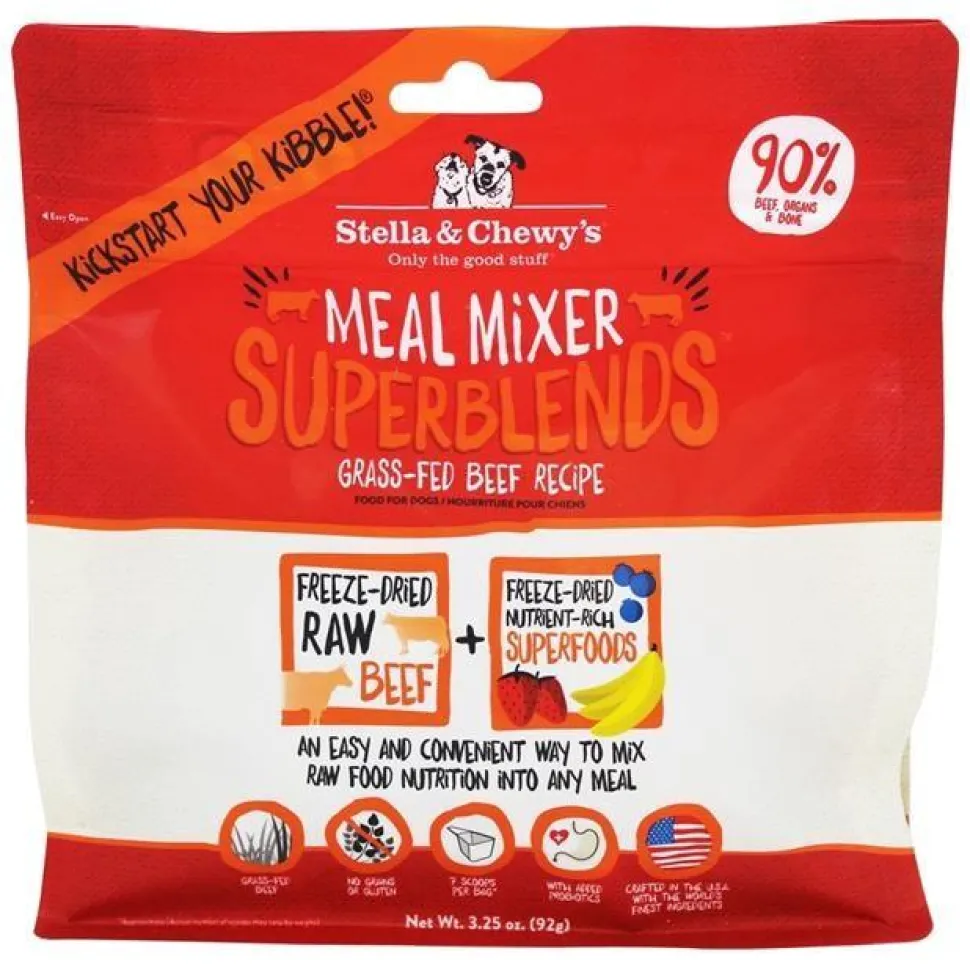 Stella & Chewy's Superblend Mixers Chicken Freeze-Dried Dog Food - 3.25 Oz