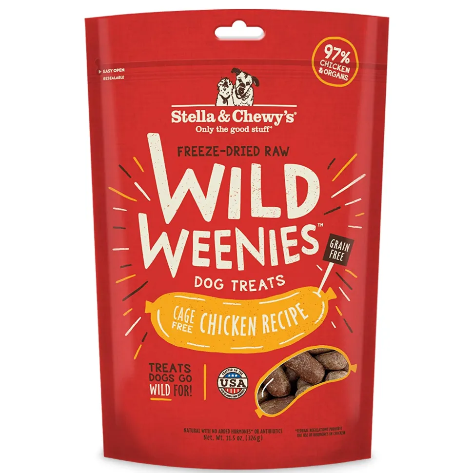 Stella & Chewy's Weenie Chicken Freeze Dried Dog Treats - 11.5 Oz
