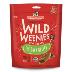 Stella & Chewy's Weenie Duck Freeze Dried Dog Treats - 3.25 Oz