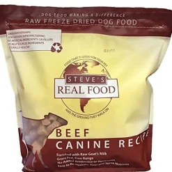 Steve's Beef Freeze Dried Nuggets Freeze-Dried Dog Treats - 1.25 lb Bag