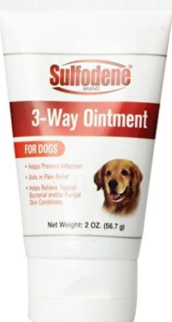 Sulfodene 3-Way Skin and Coat Relief Ointment for Dogs - 2 Oz