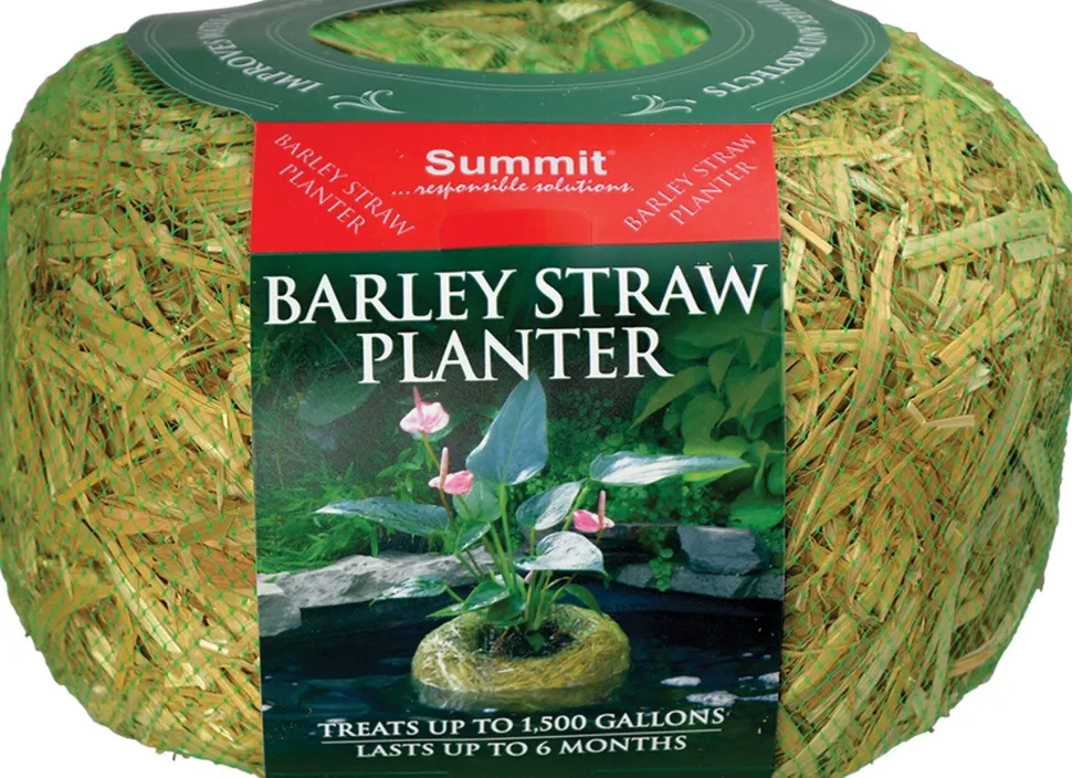 Summit Clear-Water Barley Straw Planter Pond Water Treatment Natural - 1000 - 1500 Gal