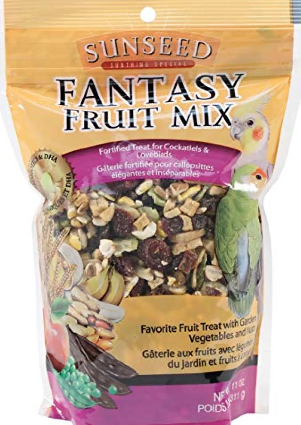 Sunseed Fantasy Fruit Mix - 11 oz