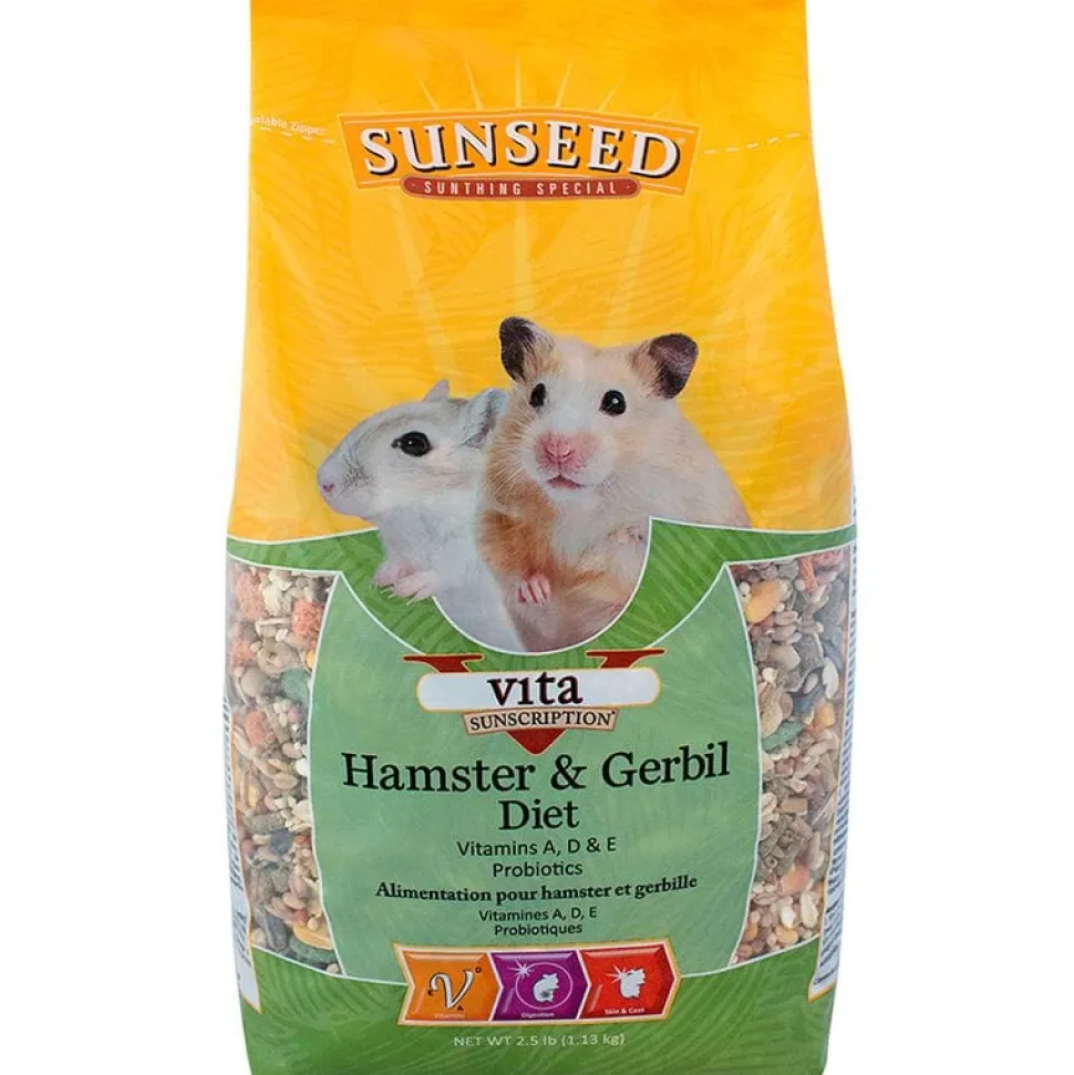 Sunseed Vita Sunscription Hamster & Gerbil Diet - 25 lb