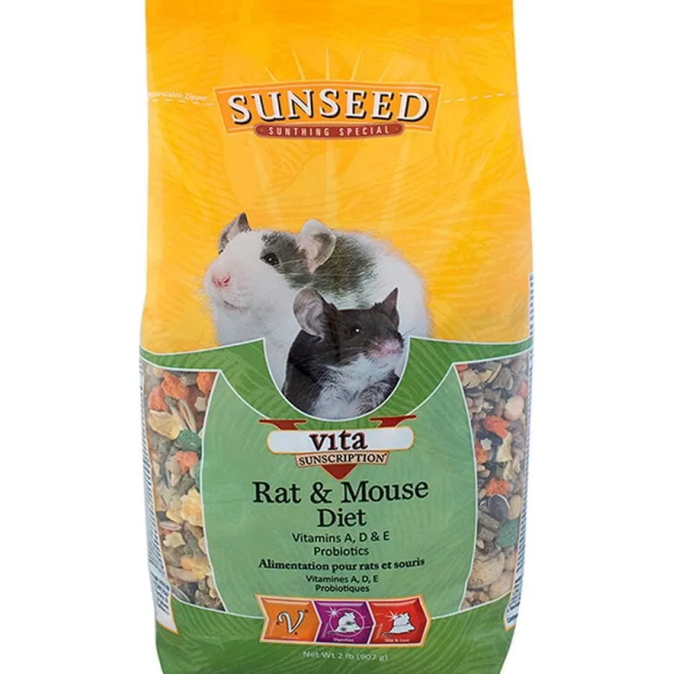 Sunseed Vita Sunscription Rat & Mouse Diet - 25 lb