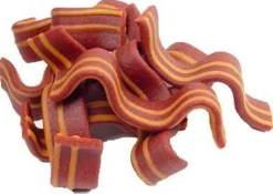 Sunshine Mills Bulk Wavy Bacon/Cheese Natural Dog Treats - 22 lb Bag