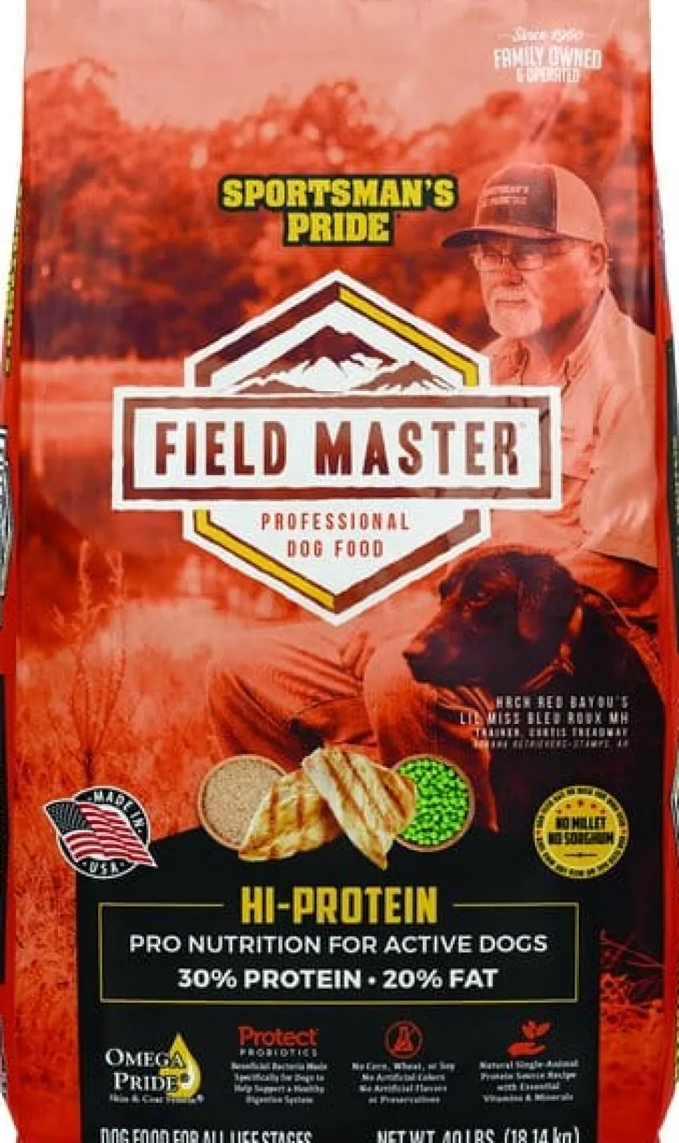 Sunshine Mills Sportsman's Pride Field Master Hi-Protein Dry Dog Food - 40 Lbs