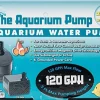 Supreme Magnetic Drive Submersible Aquarium Pump - 120 gph