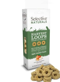 Supreme Pet Foods Selective Naturals Harvest Loops for Hamsters Small Animal Treats - 2.8 oz