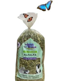Sweet Meadow All-Natural Alfalfa Hay for Small Animals - 20 Oz