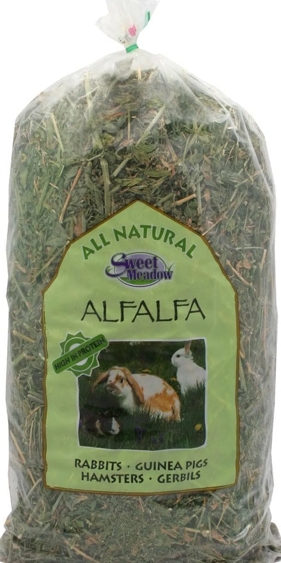 Sweet Meadow Farm Alfalfa Hay for Small Animals - 24 Oz - 3 Pack