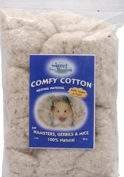 Sweet Meadow Farm Comfy Cotton Small Pet Nesting Material White - 1 Oz