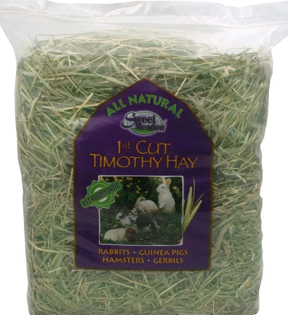 Sweet Meadow Farm 1st Cut Timothy Hay for Small Animals - 40 Oz