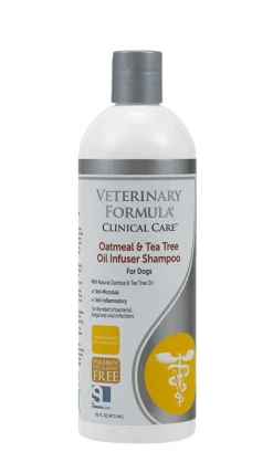 Synergy Labs Veterinary Formula Clinical Care Oatmeal & Tea Tree Oil Shampoo - 16 fl Oz
