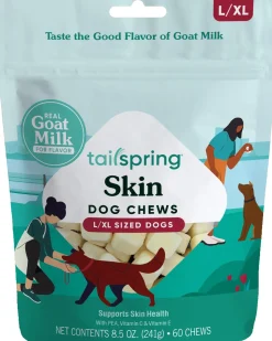 Tailspring Dog Chews Skin Breed Pouch - Large / Extra Large - 60 Count