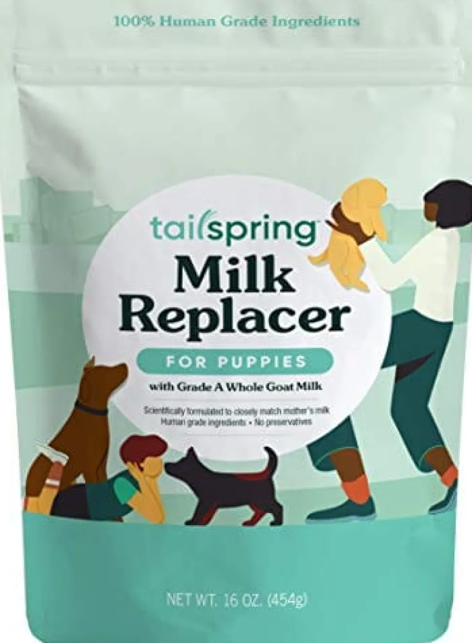 Tailspring Milk Replacer Powder for Puppies - 16 Oz