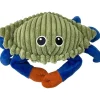Tall Tails Animated Movement Crab Squeak and Plush Dog Toy - Blue - 9 Inches