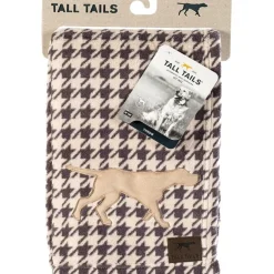 Tall Tails Blanket Houndstooth Print Fleece Dog Blanket