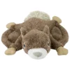 Tall Tails Flying Squirrel Fetch Crinkle and Squeak Plush Dog Toy - 12 Inch