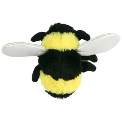 Tall Tails Plush Squeaker Bee Crinkle and Soft Plush Dog Toy - 6 Inches