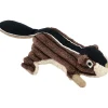 Tall Tails Plush Squeaker Chipmunk Crinkle and Soft Plush Dog Toy - 5 Inches