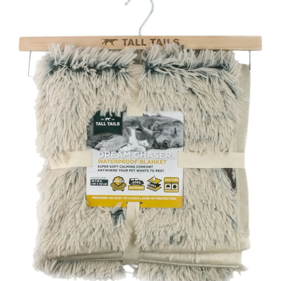 Tall Tails Waterproof Dog Blanket - Khaki - Extra Large - L:60 X W:40 Inch