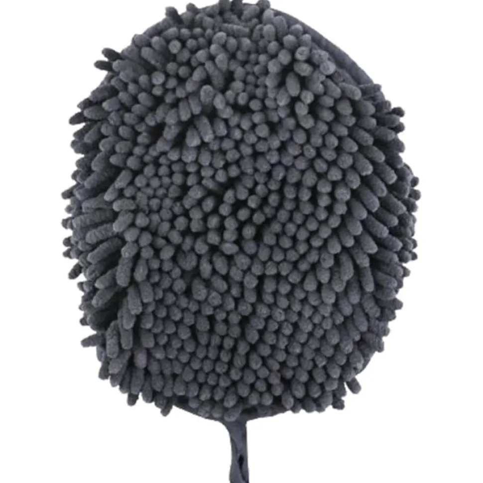 Tall Tails Wet Paw Dry Microfiber Quick-Drying Grooming Mitten Glove - Charcoal