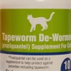 Tapeworm De-Wormer Capsule for Cats Cat Wormers - 10 Count