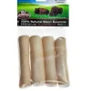 Tasman's Natural Pet Bison Rawhide 4" - 5" Small Rolls Dog Natural Chews - 4 Pack