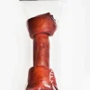 Tasman's Natural Pet Bison Rawhide Bisonhide Chicken Large Bone Dog Natural Chews - 1 Pack