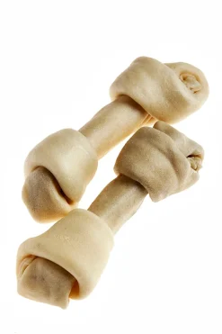 Tasman's Natural Pet Bison Rawhide 6" - 7" Dog Natural Chews - Medium Bones