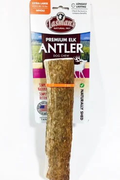 Tasman's Natural Pet Elk Antler X-Large Dog Natural Chews - Whole