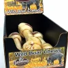 Tasman's Natural Pet Rawhide 9" - 10" Wild Boar Large Bones Dog Natural Chews - 1 - Pack