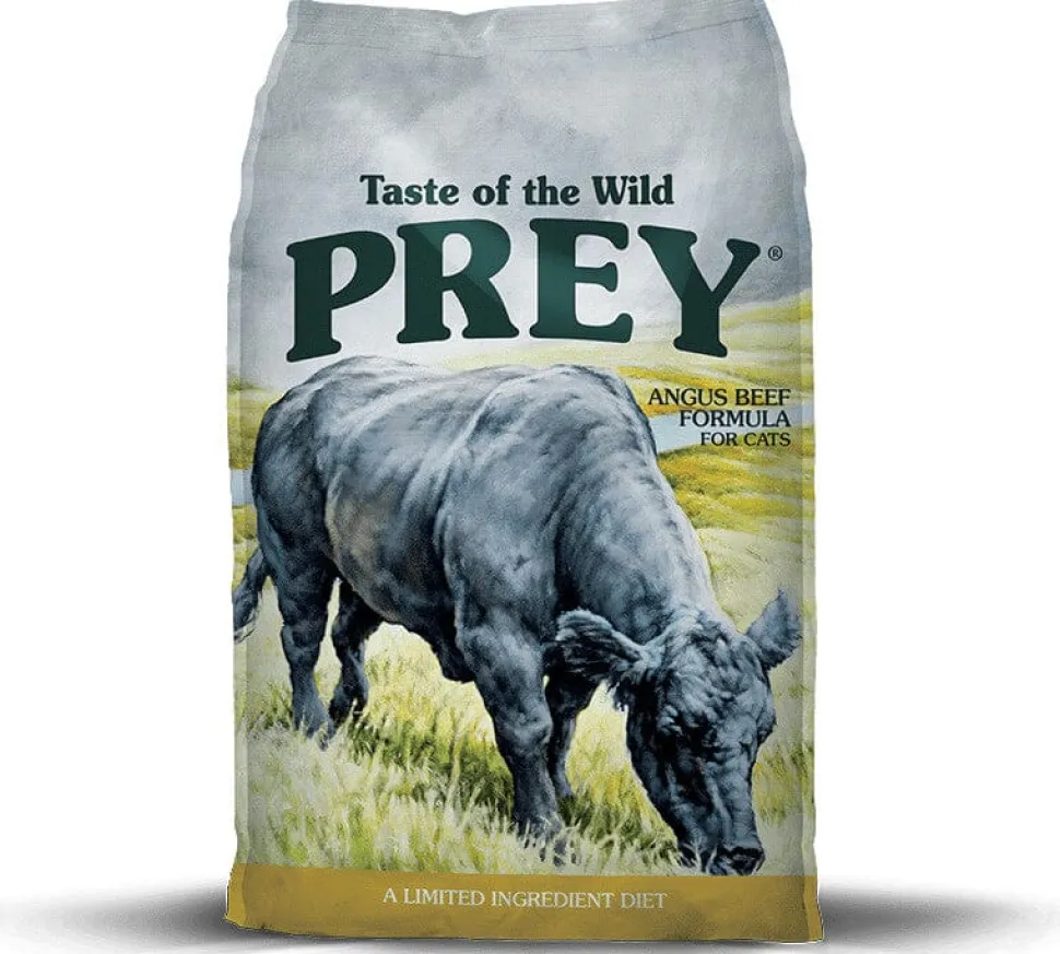 Taste Of The Wild Grain Free Prey Limited Ingredient Angus Beef Dry Cat Food