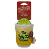 Territory Margarita 2-in-1 Plush and Removable Rubber Squeak Chew Dog Toy - 6 Inches