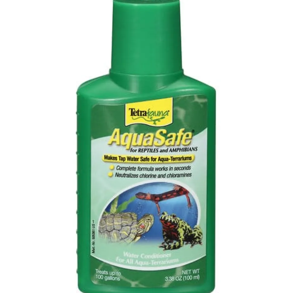 Tetra Aquasafe for Reptiles Reptile Water Conditioner - 3.38 Oz