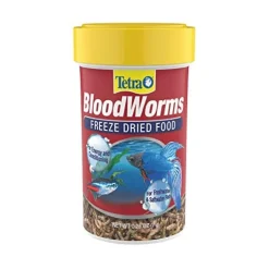 Tetra Bloodworms Fish Food - .24 Oz