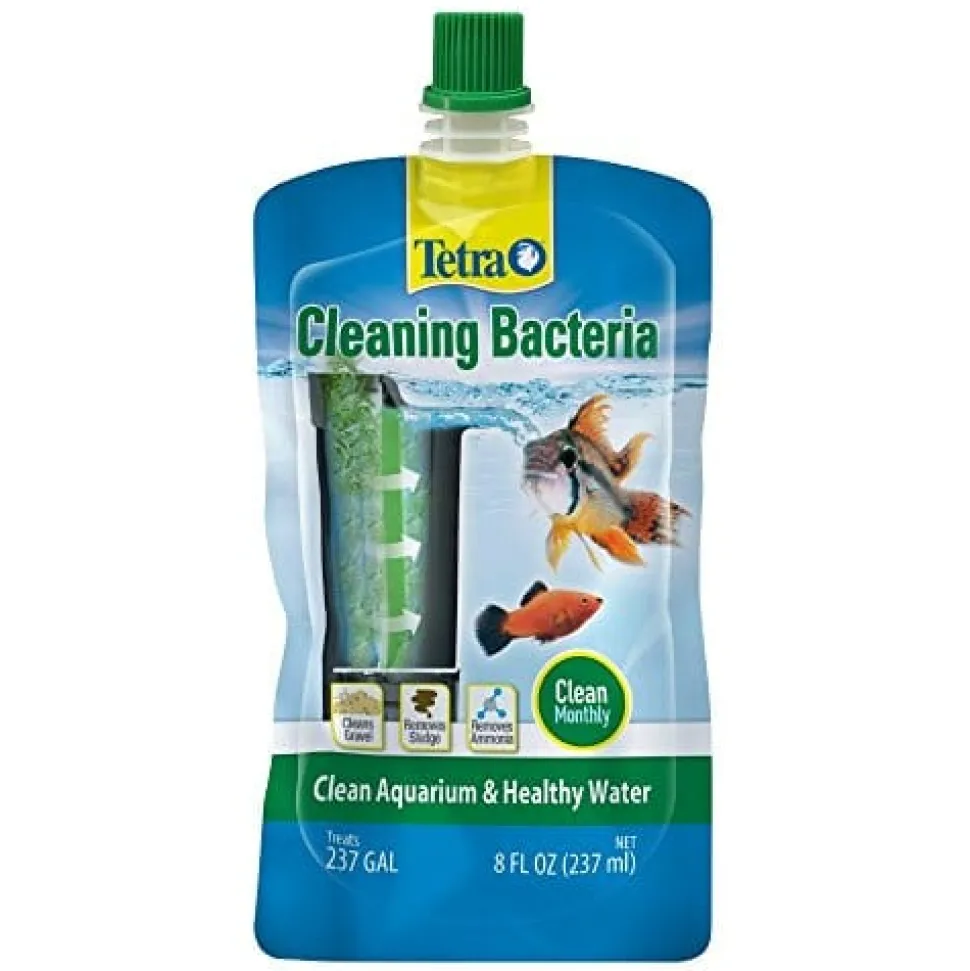 Tetra Cleaning Bacteria Aquarium Water Conditioner - 8 Oz