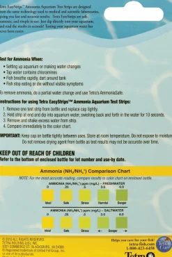 Tetra Easystrips Ammonia Aquarium Test Strips Aquarium Water Test Kit - 25 Pack