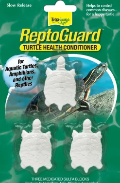 Tetra Reptoguard Turtle Health Conditioner Block Reptile Medication - 3 Count