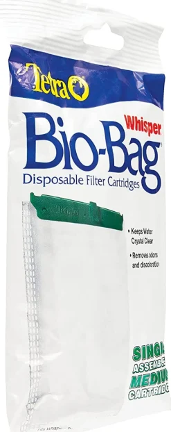 Tetra Whisper Assembled Bio-Bag Filter Cartridge Aquarium Filter Insert - Medium - 1 Pack