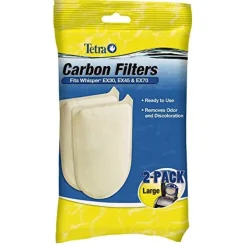 Tetra Whisper Ex Carbon Filter Cartridge Aquarium Filter Insert - Large - 2 Pack