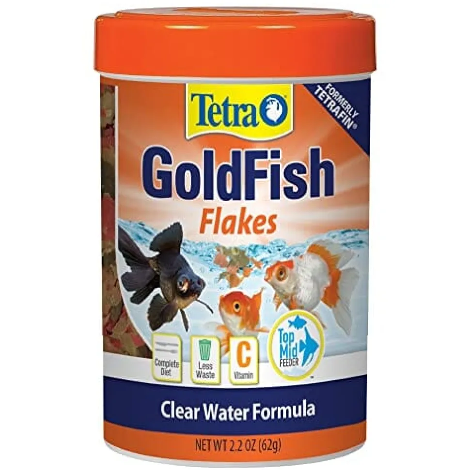 Tetrafin Goldfish Flakes Fish Food - 2.2 Oz