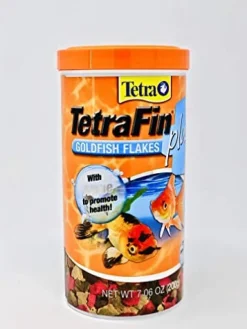 Tetrafin Goldfish Flakes Fish Food Plus - 7.06 Oz