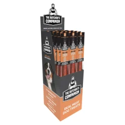 The Butcher's Companion Sausage Sticks Pork Natural Jerky Dog Treats - 25 Pack